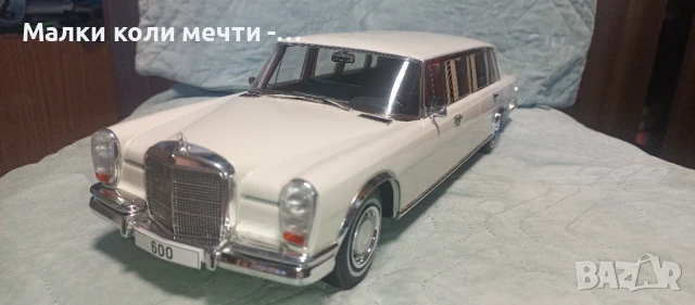 Mercedes 600 ,1:18 , снимка 7 - Колекции - 50885298
