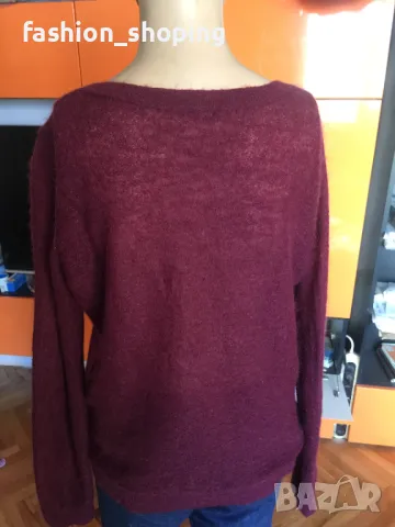 Пуловер Marco Polo (мохер и вълна), размер L, снимка 5 - Блузи с дълъг ръкав и пуловери - 48138526