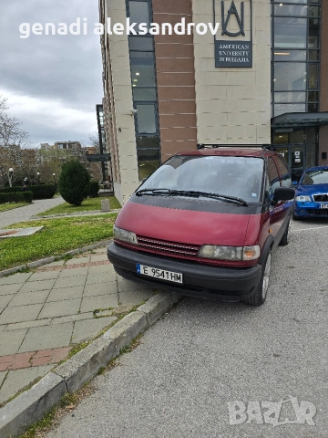 Тойота Превия, ГАЗ, Бенин, 1994г. обслужвана навреме, всичко платено,кара се постоянно!