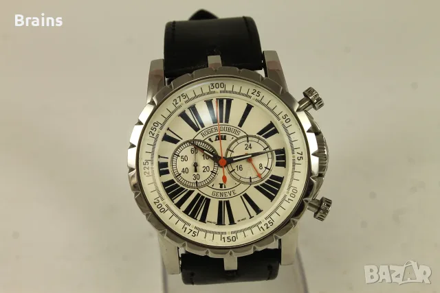 ROGER DUBUIS Chronoexcel Мъжки Стоманен Хронограф, снимка 3 - Мъжки - 55941511