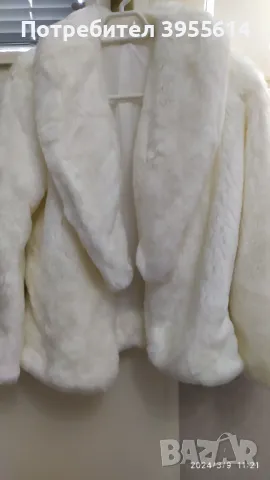 Продавам дамско късо палто от еко кожа, снимка 9 - Палта, манта - 48600060