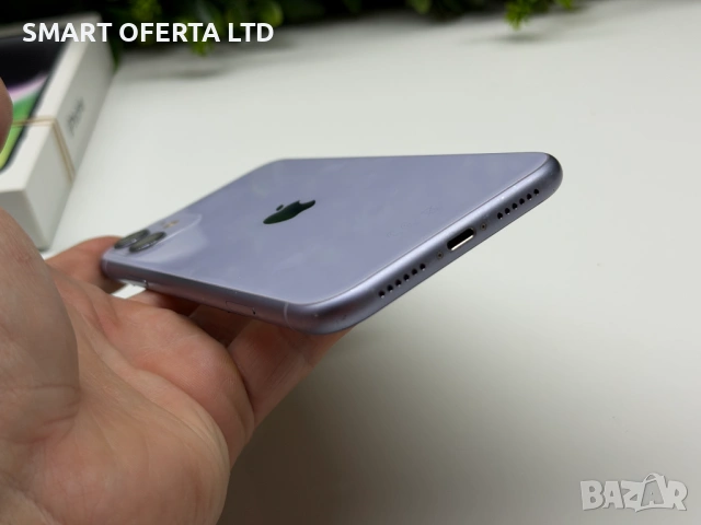 ! ТоП ! iPhone 11 64GB 100% Батерия Purple Гаранция, снимка 4 - Apple iPhone - 54295675