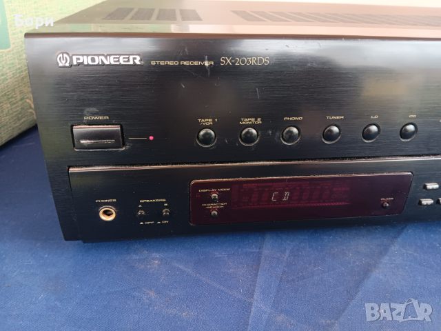 PIONEER SX-203 RDS Ресийвър, снимка 2 - Ресийвъри, усилватели, смесителни пултове - 44586973