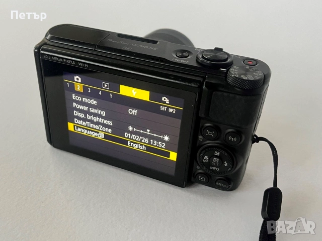 Canon PowerShot SX740 HS – 4K, 40x, Bluetooth, WiFi, снимка 5 - Фотоапарати - 53302735