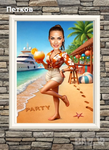 Дигитална карикатура-шарж по снимка за рожден ден, юбилей, имен ден или друг повод, снимка 9 - Картини - 52379727