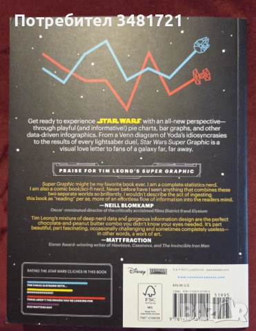 Star Wars Super Graphic. A Visual Guide to a Galaxy Far, Far Away, снимка 17 - Енциклопедии, справочници - 53251502