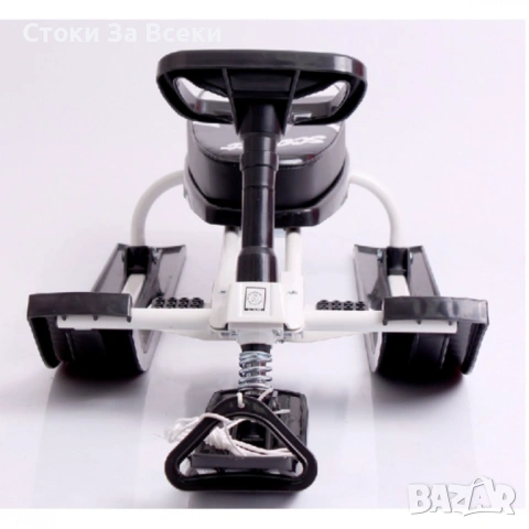 Зимна шейна Mustang с кормило и метална спирачка, снимка 16 - Зимни спортове - 53039319