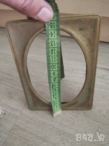 стара бронзова рамка за снимка, снимка 2 - Антикварни и старинни предмети - 42350727