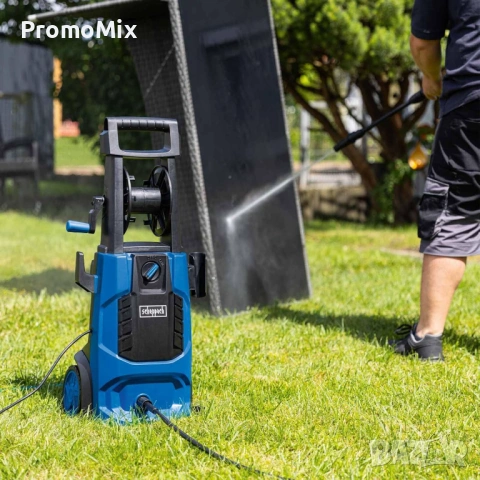 Водоструйка Scheppach HCE2800 2400W 180bar 480лч, снимка 2 - Парочистачки и Водоструйки - 53269682