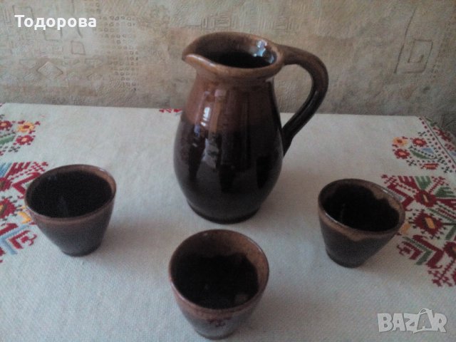 КЕРАМИЧНИ СЕРВИЗИ ЗА ГРЕЯНА РАКИЯ И КЕРАМИЧНИ СЪДОВЕ, снимка 2 - Сервизи - 29228972