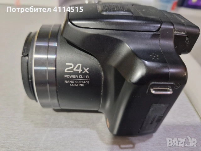 Цифров фотоапарат Panasonic Lumix, снимка 3 - Батерии, зарядни - 54329062