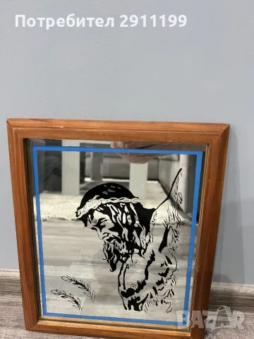 Картина огледало с Исус Христос, снимка 6 - Картини - 49921228