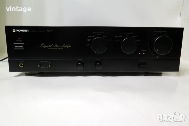 Pioneer A-339 Stereo Integrated Amplifier, снимка 4 - Ресийвъри, усилватели, смесителни пултове - 56527066