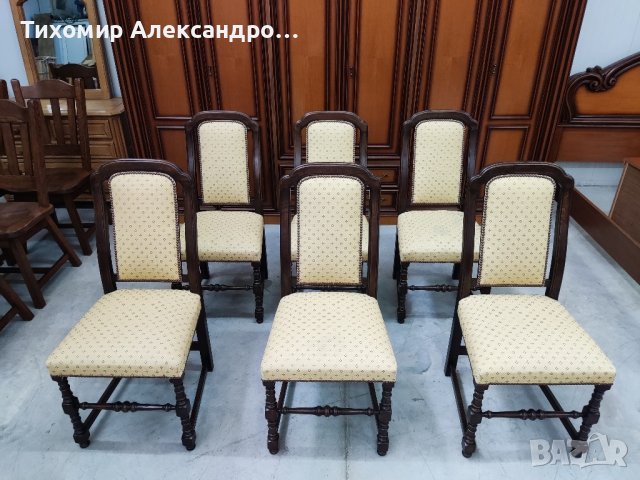 Комплект трапезни столове 6 броя , снимка 2 - Столове - 42228411
