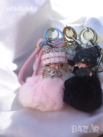 Monchhichi Пухкав ключодържател-8е, снимка 5 - Други - 50051238