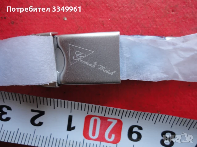 Немска каишка верижка ланец за дамски часовник , снимка 2 - Дамски - 51294079