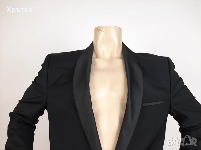 Hugo Boss Arti224e1x - Оригинално мъжко сако смокинг р-р 56 / XL-2XL, снимка 8 - Сака - 54159001