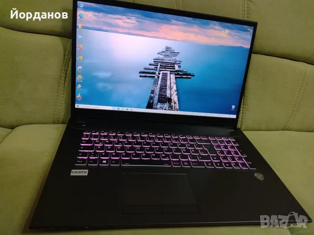 Clevo Captiva B1702 17.3'' /Core i5-10210U/8gb.ram./128gb.ssd, снимка 5 - Лаптопи за работа - 56234182