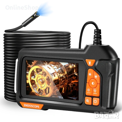 FULL HD ендоскоп + 4,3" дисплей + камера 8 мм + LED светлина, снимка 7 - Аксесоари и консумативи - 53327216