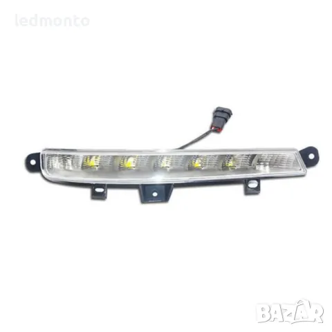 LED дневни светлини и фарове за мъгла за Mercedes S63 AMG W221 (2007-2013), снимка 5 - Части - 49743902