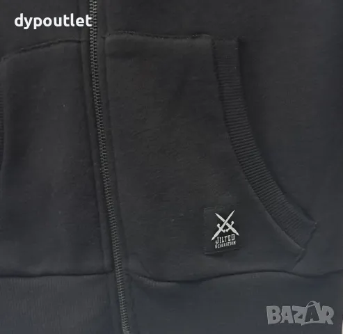 Jilted - Спортен памучен/ватиран/ с качулка суитшърт Generation Skinny, размер - S., снимка 3 - Суичъри - 48505305