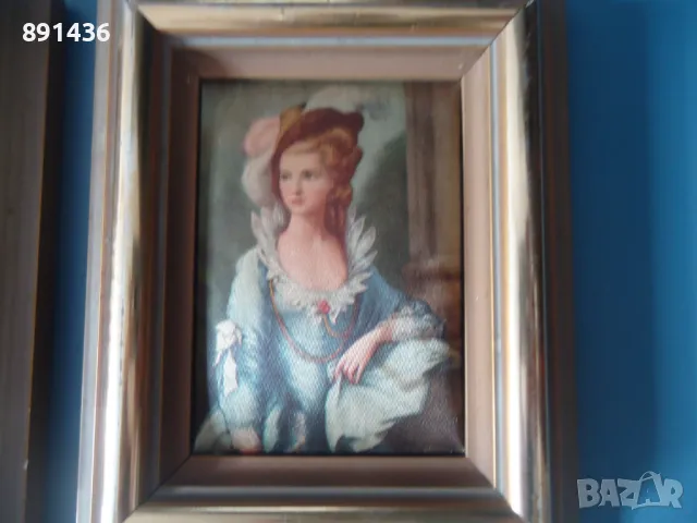 Две ретро картини принт или нещо подобно, снимка 3 - Картини - 49708852