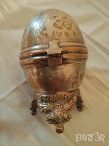 Кутия за бижута- яйце, снимка 6 - Антикварни и старинни предмети - 42864054