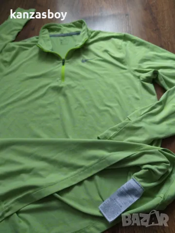 Nike W NK ELEMENT 1/2 ZIP - страхотна дамска блуза Л, снимка 7 - Блузи с дълъг ръкав и пуловери - 49212041