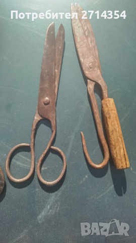 Стари ножици , снимка 7 - Антикварни и старинни предмети - 44632418