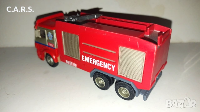 Пожарна Mercedes Benz Emergency - Kentoys, снимка 2 - Колекции - 54065751