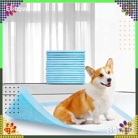 Хигиенни пелени-подложки за кучета XL 40х60 см – силно абсорбиращи и непромокаеми 20 броя, снимка 5 - За кучета - 52933982