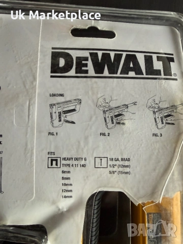 Ръчен такер DeWALT DWHTTR350-0, 12-15 мм, снимка 3 - Такери - 53933500