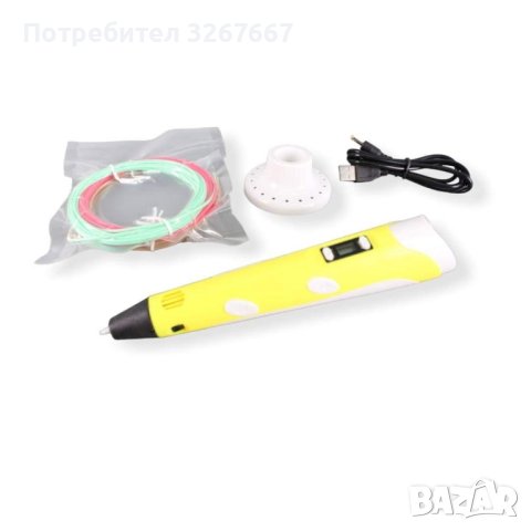 Комплект 3D писалка, снимка 3 - Образователни игри - 42572664