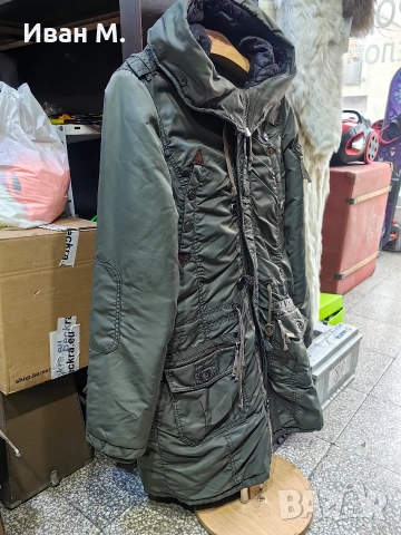  Дамска парка Khujo , снимка 2 - Якета - 52822687