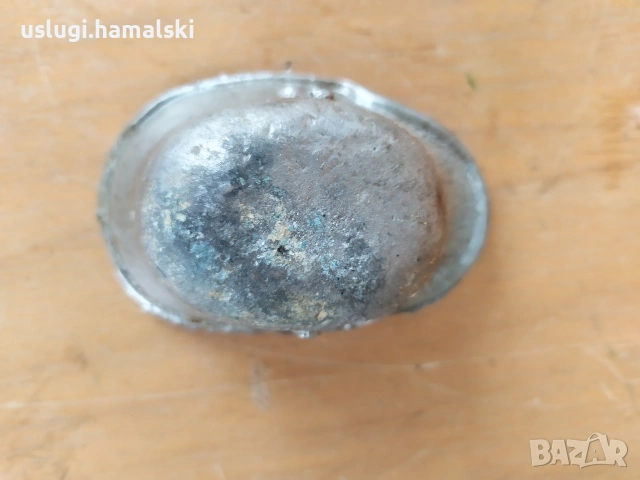 Ретро фигура/отливка/ немска каска, снимка 5 - Антикварни и старинни предмети - 53934148