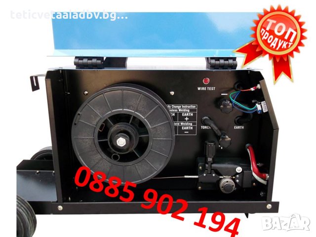 220А МАХ Телоподаващо с евробукса 4м с дисплей - ТУРБО МАХ, ръкавици, снимка 3 - Други машини и части - 27195818