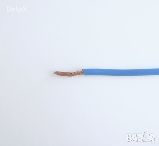 Проводник едножилен син ПВ А2 1x4mm2, снимка 1