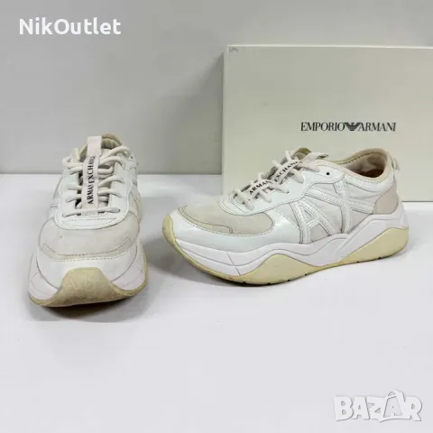 Дамски маратонки ARMANI EXCHANGE Chunky Sneakers - Размер 38 (24 см стелка, снимка 3 - Кецове - 56219488