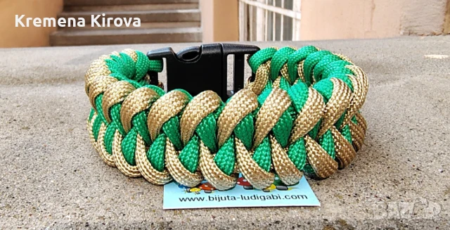 Гривни Сървайвър. От паракорд. Дамски и мъжкии. Различни цветове., снимка 2 - Гривни - 50685088