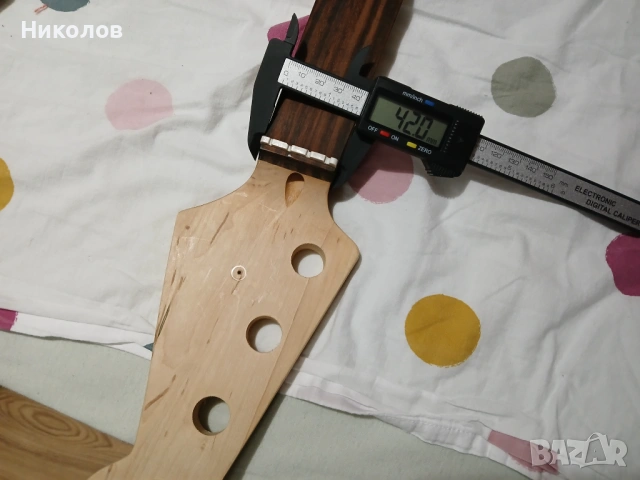 фретлес гриф за бас китара , снимка 7 - Китари - 53037947