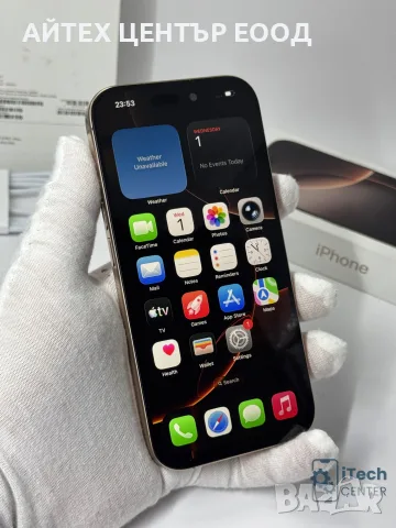 iPhone 16 Pro, 256GB, Desert Titanium, 89% батерия, КАТО НОВ, 1г. ГАРАНЦИЯ!, снимка 2 - Apple iPhone - 56005582