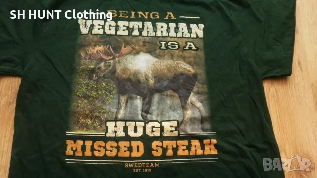 SWEDTEAM T-Shirt размер M за лов тениска - 890, снимка 5 - Тениски - 48146456