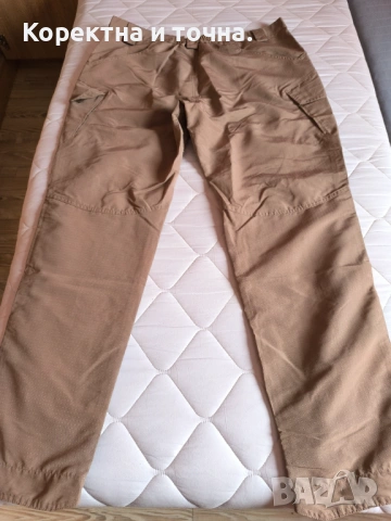 Продавам нов мъжки летен панталон,бежов цвят., снимка 3 - Панталони - 53887082