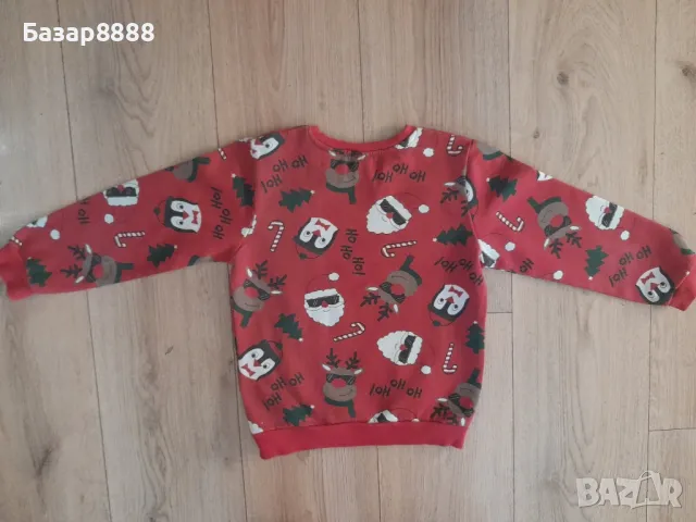2 бр. коледни детски блузки, 6-7 годинки , снимка 7 - Детски Блузи и туники - 48367173