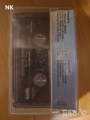 КУ-КУ БЕНД-ФРАНЦИЯ ЗДРАВЕЙ , снимка 2 - Аудио касети - 51250081
