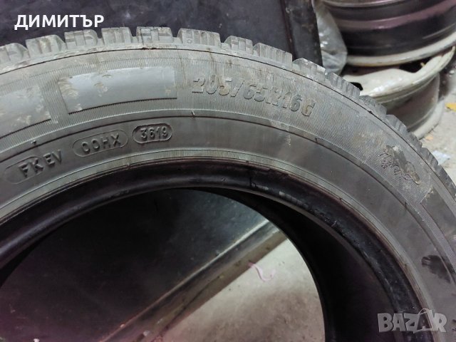 2бр.зимни MICHELIN 205/65/16C 107T DOT 3619, снимка 5 - Гуми и джанти - 39116485