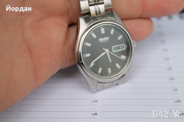 Японски часовник ''Seiko'' quartz, снимка 3 - Мъжки - 40790527