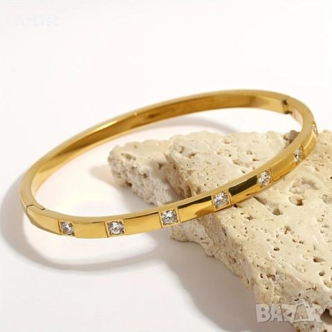 Нови гривни от хипоалергенна стомана, снимка 3 - Гривни - 52965089