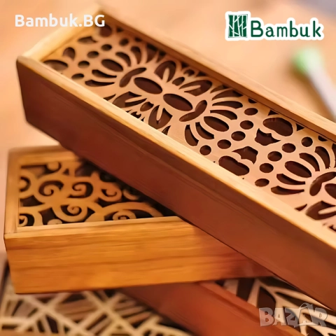 Несесер от дърво “Форми”, снимка 4 - Ученически пособия, канцеларски материали - 52561496