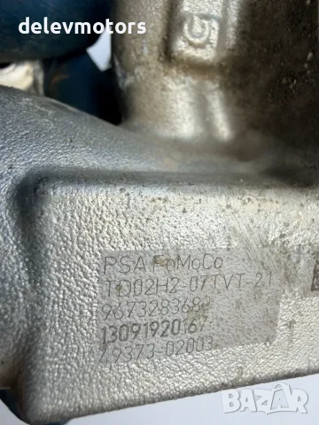 9673283688, 49373-02003 turbo турбина от Citroen C4 1.6 HDI, 92 ph., 5sp., engine 9HP, 76 000 km, снимка 6 - Части - 55846678